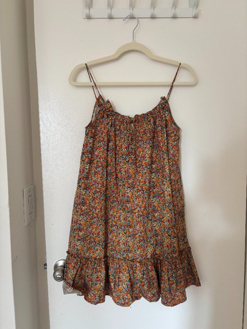 Sezane Victorine Nightdress Flower Fields 36 - Picture 3 of 6